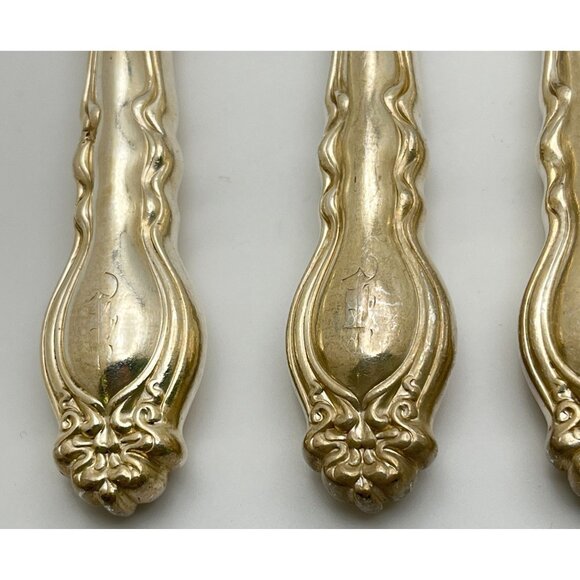 Insico Stainless Dinner Knives With Ornate Handles Set of 6 Chalon Chatsworth - Picture 7 of 10